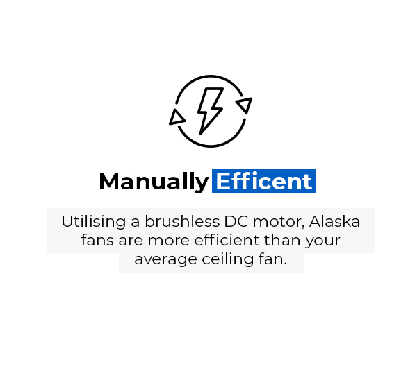 Alaskafan Manually Efficient