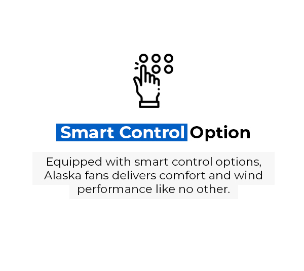 Alaskafan smart control option