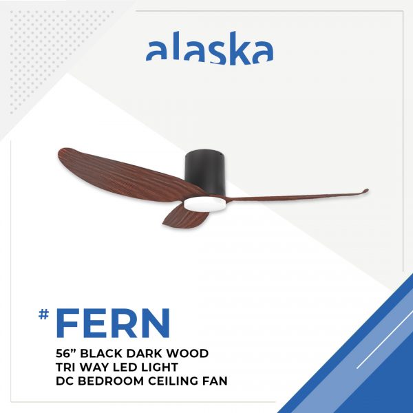 Fern Slim 56 BLACK DARK WOOD