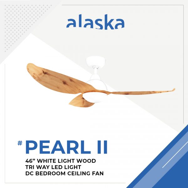 Pearl Curve 46 WHITE LIGHT WOOD